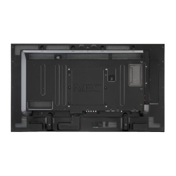 NEC MultiSync V423-TM Manuel utilisateur | Fixfr