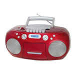 TERRIS RCA 593 CD-Radio Manuel utilisateur