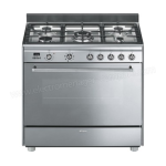 Smeg GA91CTX9 Manuel utilisateur