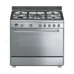 Smeg GA91CTX9 Manuel utilisateur | Fixfr