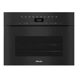 Mode d'emploi Four à vapeur combiné Miele | AI Chat | Fixfr