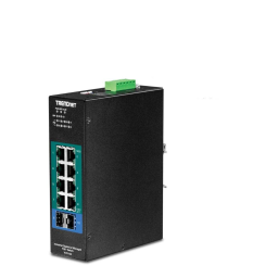 Trendnet TI-PG102i 10-Port Industrial Gigabit L2 Managed PoE+ DIN-Rail Switch 24 – 57V Fiche technique | Fixfr