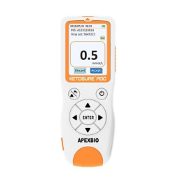 Roche KetoSure POC Blood Ketone system Manuel utilisateur | Fixfr