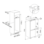 Franke FCB 320 NE F Fridge/freezer combination Manuel utilisateur