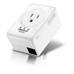 Trendnet TPL-407E Powerline 500 AV Nano Adapter Fiche technique