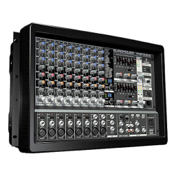 Behringer PMP1280S Mixer Manuel du propriétaire | Fixfr
