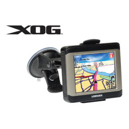 Lowrance XOG Manuel utilisateur | Fixfr