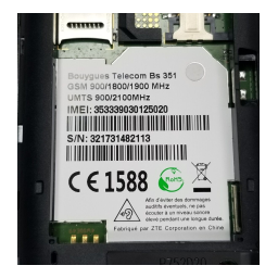 Bouygues Telecom BS-351 Manuel utilisateur | Fixfr