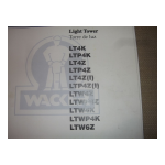 Wacker Neuson LTWP4K Light Tower Manuel utilisateur