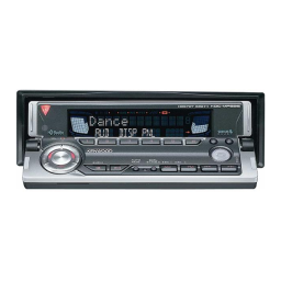 Kenwood KDC-MPV8025 Manuel du propriétaire | Fixfr