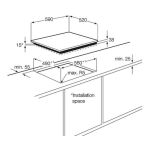 Faure FEV6130FBA Table de cuisson Manuel utilisateur