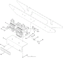 Auxiliary Control Kit, 762 Backhoe for RT1200 Trencher