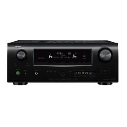 Denon AVR-2310CI 7.1 ch AV Receiver Mode d'emploi | Fixfr