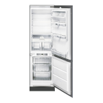 Smeg CR328APLE Fridge/freezer combination Manuel utilisateur