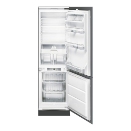Smeg CR328APLE Fridge/freezer combination Manuel utilisateur | Fixfr