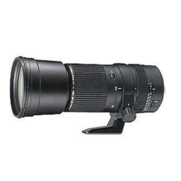 Tamron A08 SP AF200-500mm F/5-6.3 Di LD [IF] Manuel utilisateur | Fixfr