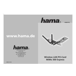Hama 00062732 Wireless LAN PCI Card 