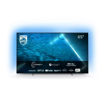 Philips 65OLED707/12 OLED T&eacute;l&eacute;viseur Android 4K UHD OLED Manuel utilisateur