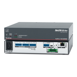Extron NetPA U 1002 spécification | Fixfr