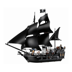 Lego 4184 The Black Pearl Manuel utilisateur