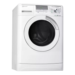 Bauknecht Excellence 4490 Washing machine Manuel utilisateur | Fixfr