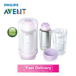 Avent SCF256/00 Avent Chauffe-biberon de voyage Manuel utilisateur