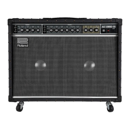 Roland JC-120 Jazz Chorus Manuel du propriétaire | Fixfr