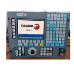 Fagor CNC 800 M OEM Manuel utilisateur