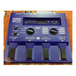 Roland GR-09 Synthétiseur | Notice d'utilisation + IA | Fixfr