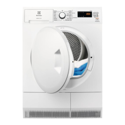 Electrolux EW6C4723SC Sèche-linge à condensation Manuel utilisateur | Fixfr