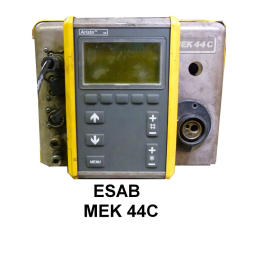 ESAB MEK 44C Manuel utilisateur | Fixfr