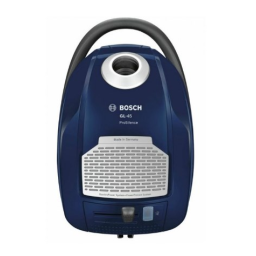 Bosch BGB45300 Manuel utilisateur | Fixfr