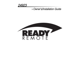 ReadyRemote 24923 Owner's Manual | Fixfr