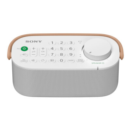 Sony SRS-LSR200 Enceinte TV portable Owner's Manual | Fixfr