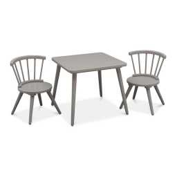Table & 2 Chairs Delta: Instructions AI Chat & PDF | Fixfr