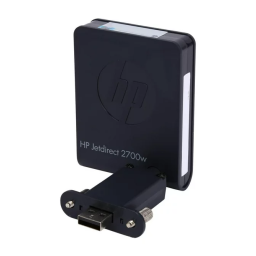 HP Jetdirect 2700w USB Wireless Print Server Manuel utilisateur | Fixfr