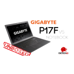 Gigabyte P17F V5 C2W10-FR Manuel utilisateur