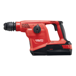 Hilti TE 300-A36 Manuel d'utilisation | AI Chat & PDF | Fixfr