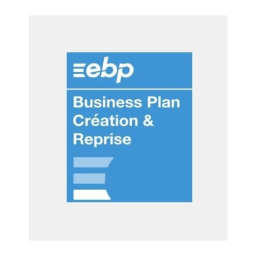 EBP Business Plan OL Classic Manuel utilisateur | Fixfr