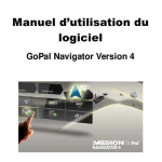 Medion GoPal P5430 MD97172 Manuel utilisateur