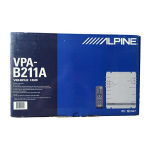 Alpine VPA-B211A Manuel utilisateur