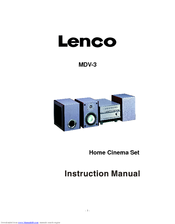 Lenco MDV-3 Manuel utilisateur | Fixfr