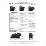 Mouvex 1401-X00 B200 Flow control Manuel utilisateur