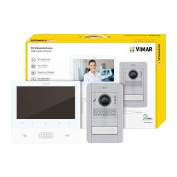 Vimar K40505G.01 Video kit 1/2-Fam.Tab 7+41005 Installation manuel | Fixfr