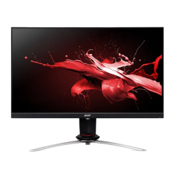 Acer XV253QX Monitor Manuel utilisateur | Fixfr