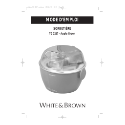 Mode d'emploi WHITE & BROWN TG 2217 | Chat IA & PDF | Fixfr