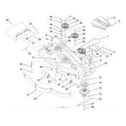 Z400 Z Master, With 52in 7-Gauge Side Discharge Mower