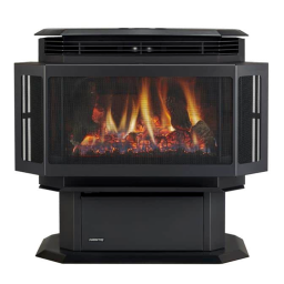 Quadrafire Hudson Bay Gas Stove Guide d'installation | Fixfr