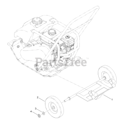 EZ Wheel Plate Kit, Forward Plate Compactor