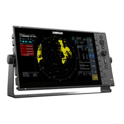 Simrad R2009/R3016 Radar System Guide de démarrage rapide | Fixfr